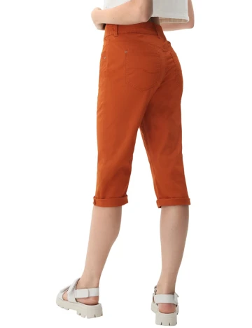 Pantaloni scurti Q/S, caramiziu