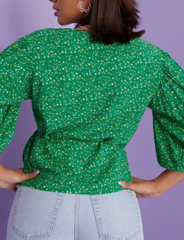Bluza Object, verde Verde