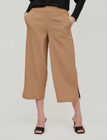 Pantaloni Vila, maro
