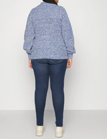 Pulover Vero Moda Curve, albastru