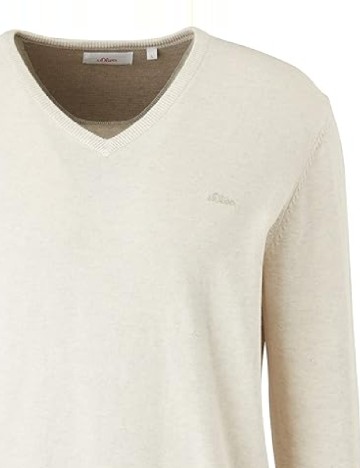 Bluza s.Oliver Plus Size Men, crem
