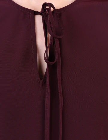 Rochie scurta Vila, visiniu