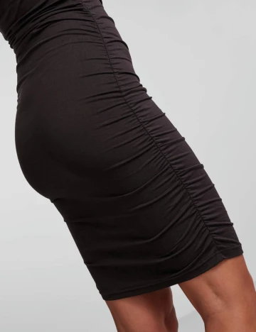 Rochie scurta Pieces, negru