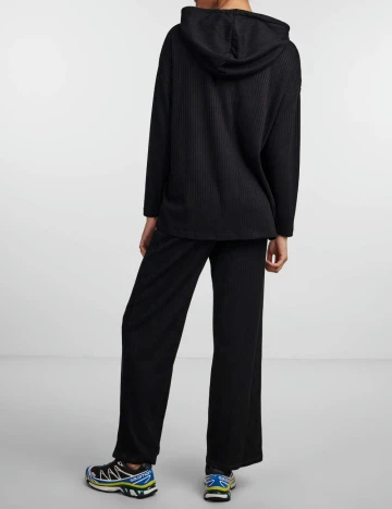 Hanorac Pieces, negru