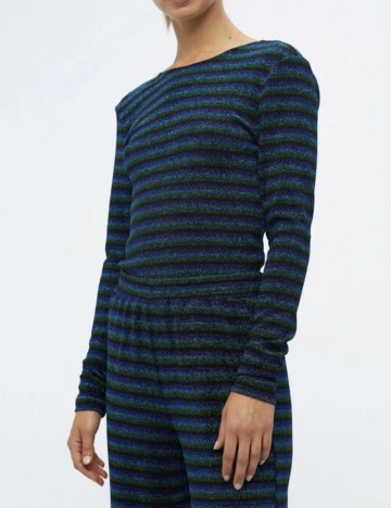 
						Bluza Object, bleumarin