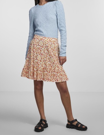 
						Fusta Pieces, imprimeu floral