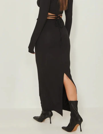 Fusta NA-KD, negru