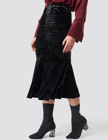 Fusta NA-KD, negru