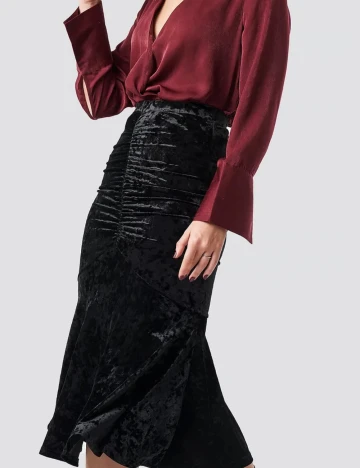 Fusta NA-KD, negru