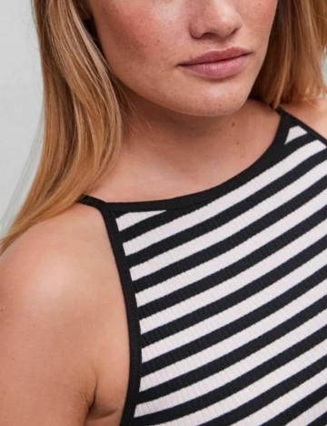 Top Pieces, alb/negru