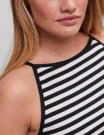 Top Pieces, alb/negru