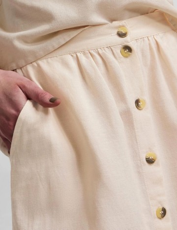 Fusta Pieces, crem