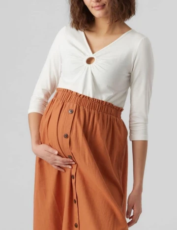 Bluza Mamalicious, alb Alb