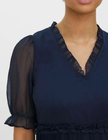 Rochie scurta Vero Moda, bleumarin