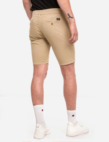 Pantaloni scurti Guess, crem