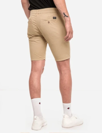 Pantaloni scurti Guess, crem
