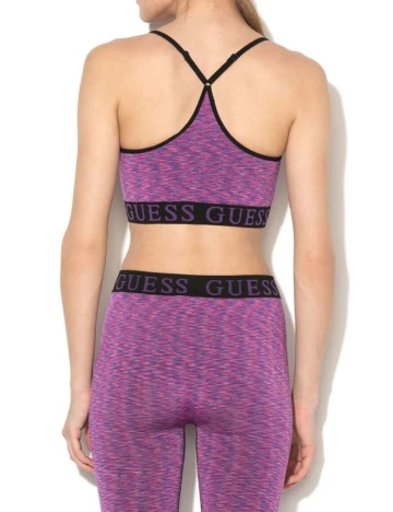 Bustiera sport Guess, mov Mov