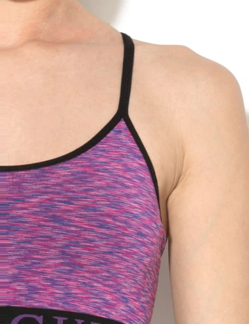 Bustiera sport Guess, mov Mov