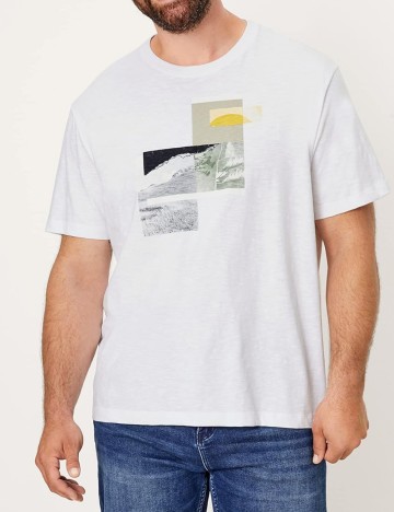 Tricou s.Oliver, alb