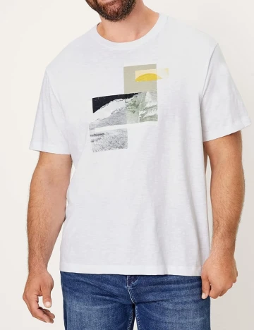 Tricou s.Oliver, alb