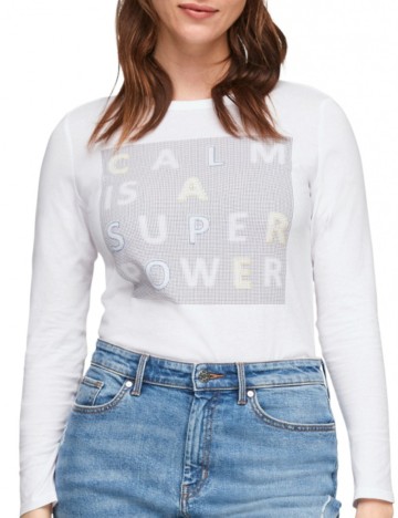 
						Bluza s.Oliver, alb