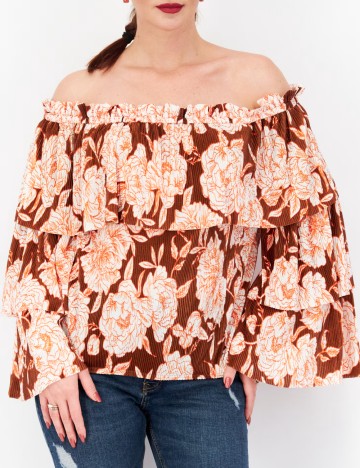 
						Bluza River Island, caramiziu