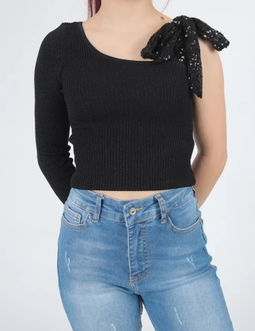 Bluza River Island, negru