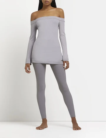 Bluza River Island, gri Gri