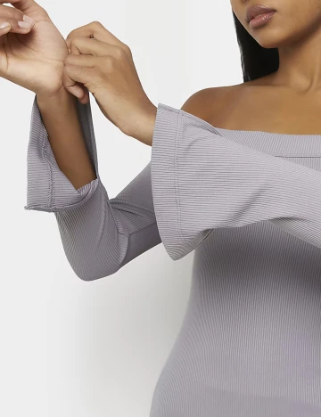Bluza River Island, gri Gri