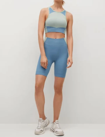 Bustiera sport Mango, verde Verde