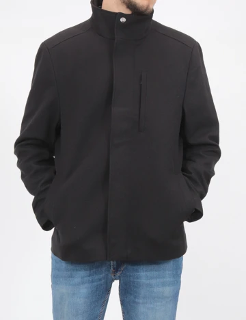 Palton Reserved, negru Negru