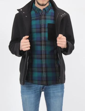 Palton Reserved, negru Negru