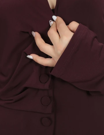 Bluza River Island, pruna Mov