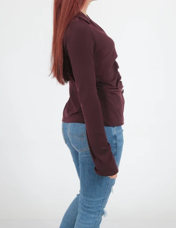 Bluza River Island, pruna Mov