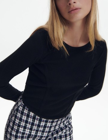 Bluza Reserved, negru