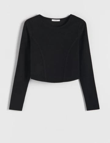 Bluza Reserved, negru