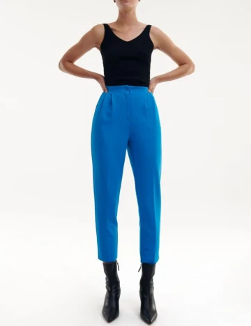 Pantaloni Reserved, albastru Albastru