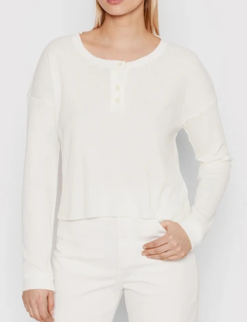 Bluza American Eagle, ecru Alb