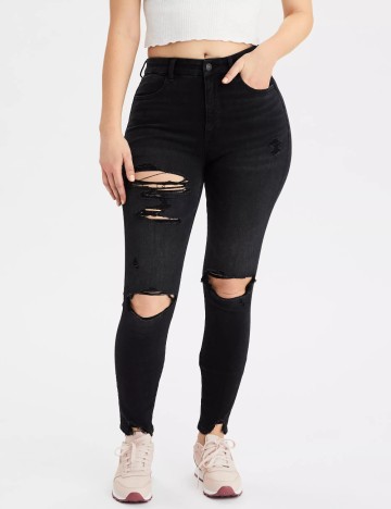 
						Blugi American Eagle, negru