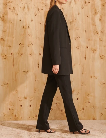 Pantaloni Reserved, negru Negru