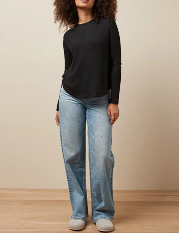 Bluza American Eagle, negru Negru
