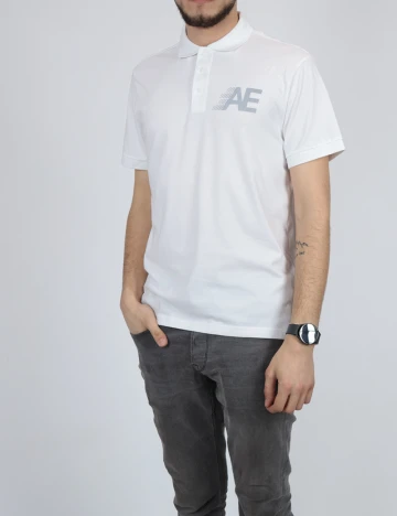 Tricou American Eagle, alb Alb