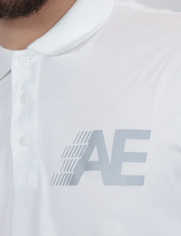 Tricou American Eagle, alb Alb