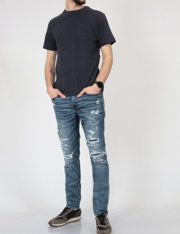 
						Blugi American Eagle, albastru