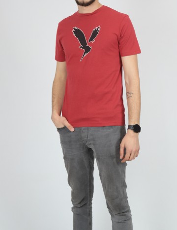 Tricou American Eagle, rosu