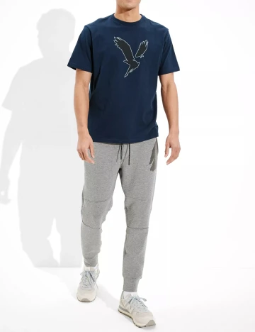 Tricou American Eagle, bleumarin inchis