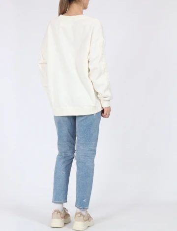 Bluza Aerie, alb Alb