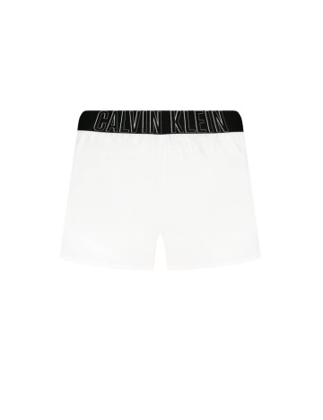 Pantaloni scurti Calvin Klein, alb