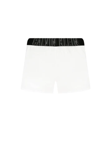 Pantaloni scurti Calvin Klein, alb