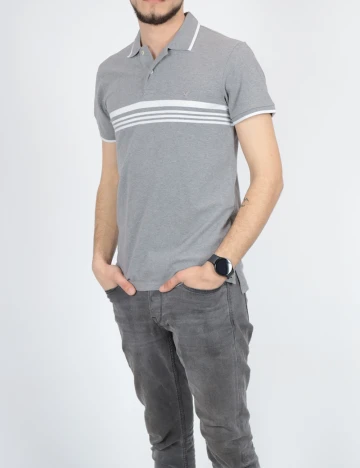 Tricou American Eagle, gri Gri